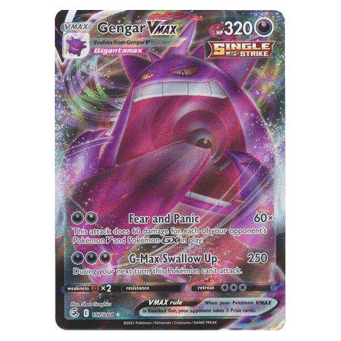 Gengar VMAX : FUSION STRIKE - 157/264