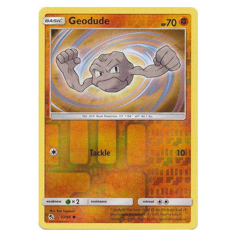 Geodude : HIDDEN FATES (Reverse holo) - 33/68