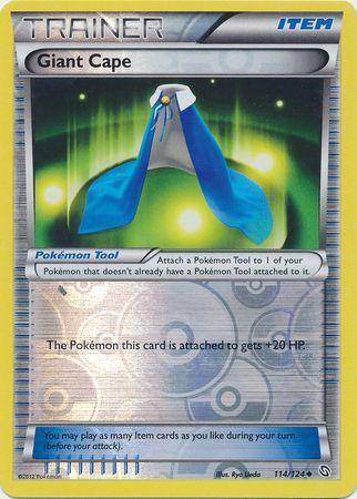 Giant Cape : DRAGONS EXALTED (Reverse holo) - 114/124 - Lockett Labs UK