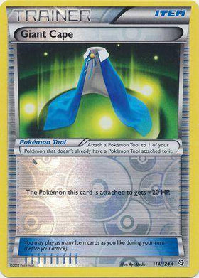 Giant Cape : DRAGONS EXALTED (Reverse holo) - 114/124 - Lockett Labs UK