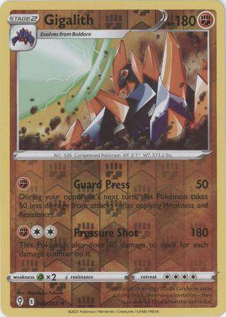 Gigalith : EVOLVING SKIES (Reverse holo) - 088/203 - Lockett Labs UK