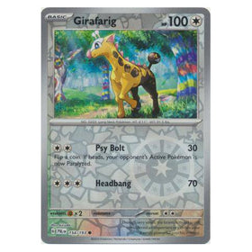 Girafarig : PALDEA EVOLVED (Reverse holo) - 154/193