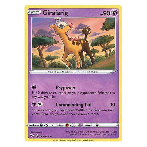 Girafarig : VIVID VOLTAGE - 065/185