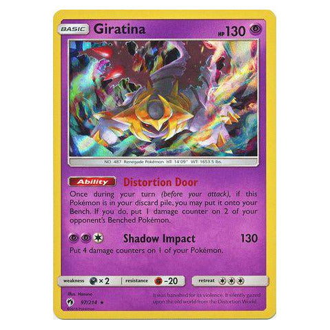 Giratina : LOST THUNDER (Holo) - 97/214