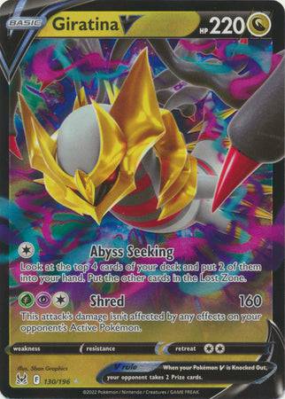 Giratina V : LOST ORIGIN - 130/196 - Lockett Labs UK