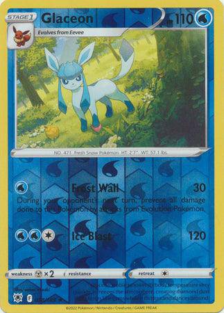 Glaceon : ASTRAL RADIANCE (Reverse holo) - 038/189 - Lockett Labs UK