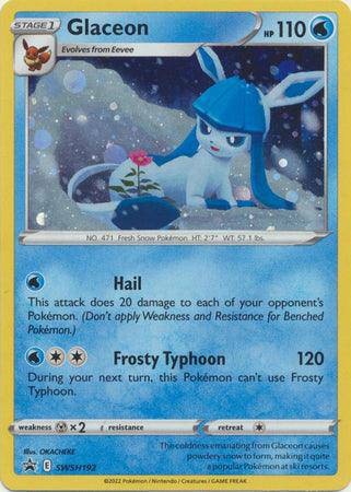 Glaceon : PROMO (Holo) - SWSH192 - Lockett Labs UK