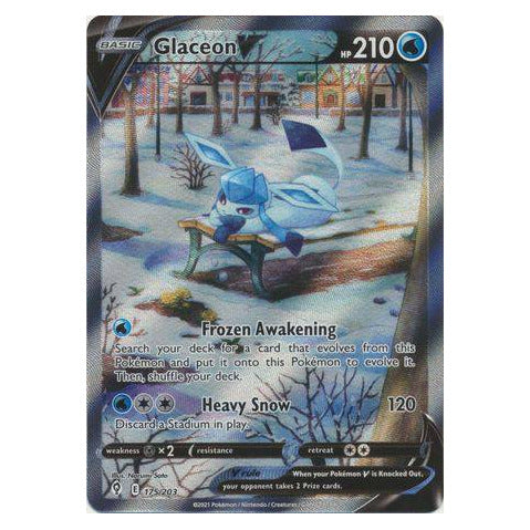 Glaceon V : EVOLVING SKIES - 175/203