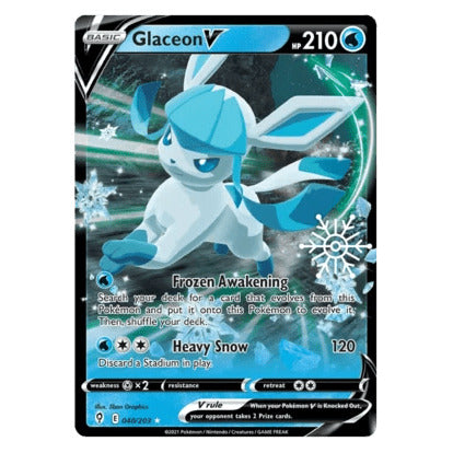 Glaceon V : PROMO (Snowflake Stamp) (Sealed) - 040/203