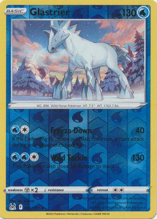 Glastrier : LOST ORIGIN (Reverse holo) - 051/196 - Lockett Labs UK