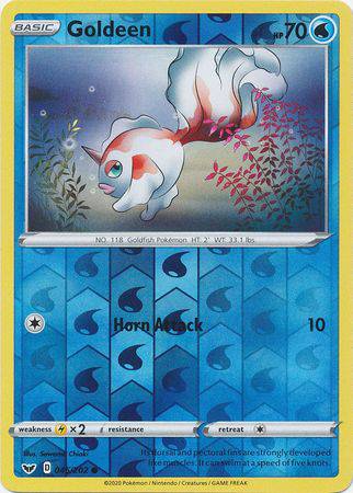 Goldeen : SWORD & SHIELD BASE (Reverse holo) - 045/202