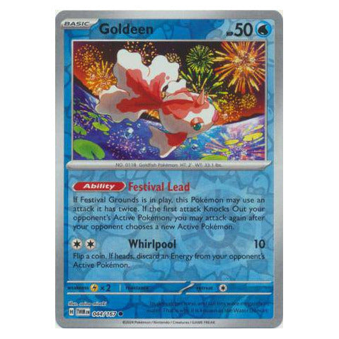 Goldeen : TWILIGHT MASQUERADE (Reverse holo) - 044/167