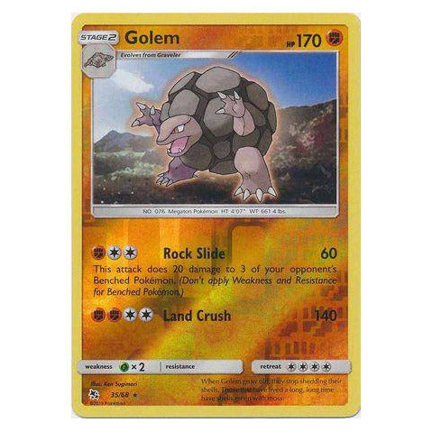 Golem : HIDDEN FATES (Reverse holo) - 35/68