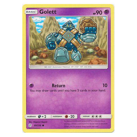 Golett : COSMIC ECLIPSE - 89/236