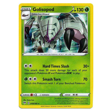 Golisopod : DARKNESS ABLAZE (Holo) - 018/189