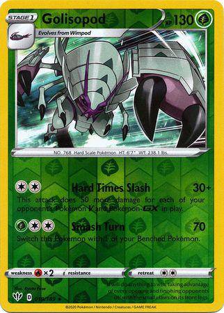 Golisopod : DARKNESS ABLAZE (Reverse holo) - 018/189 - Lockett Labs UK