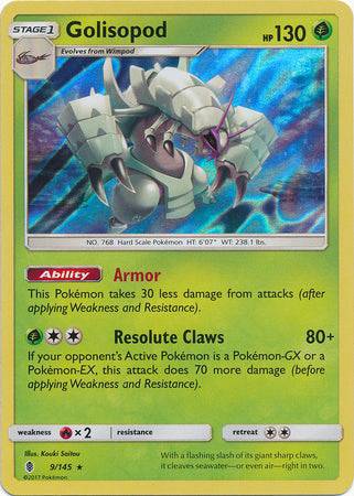 Golisopod : GUARDIANS RISING (Holo) - 9/145