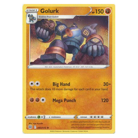 Golurk : BRILLIANT STARS - 083/172