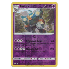 Golurk : CHILLING REIGN (Reverse holo) - 066/198