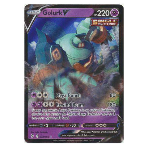 Golurk V : EVOLVING SKIES - 070/203