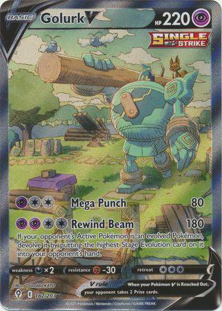 Golurk V : EVOLVING SKIES - 182/203 - Lockett Labs UK