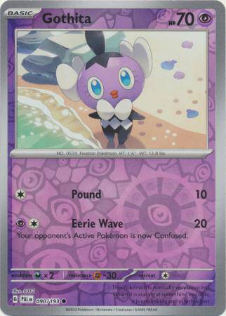 Gothita : PALDEA EVOLVED (Reverse holo) - 090/193 - Lockett Labs UK