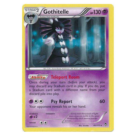 Gothitelle : FURIOUS FISTS - 41/111