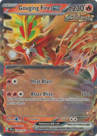 Gouging Fire ex : TEMPORAL FORCES - 038/162 - Lockett Labs UK