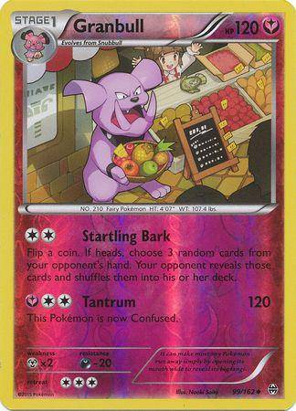 Granbull : BREAKTHROUGH (Reverse holo) - 99/162 - Lockett Labs UK