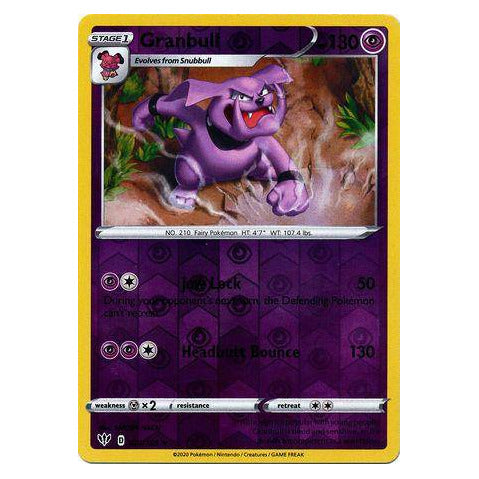 Granbull : DARKNESS ABLAZE (Reverse holo) - 071/189