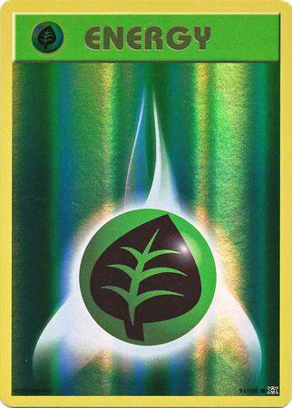 Grass Energy : EVOLUTIONS (Reverse holo) - 91/108 - Lockett Labs UK