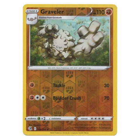 Graveler : FUSION STRIKE (Reverse holo) - 136/264