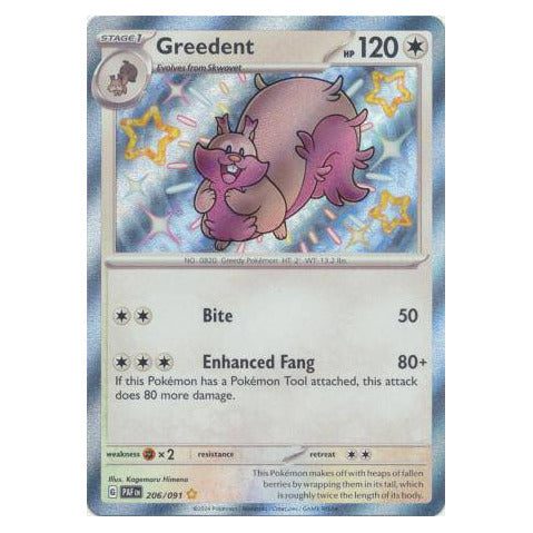 Greedent : PALDEAN FATES - 206/091