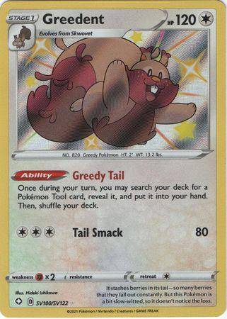 Greedent : SHINING FATES - SV100/SV122 - Lockett Labs UK