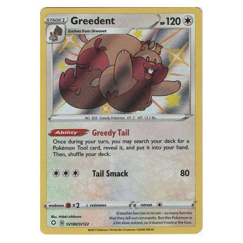 Greedent : SHINING FATES - SV100/SV122