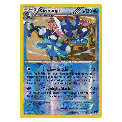 Greninja : BREAKPOINT (Reverse holo) - 40/122