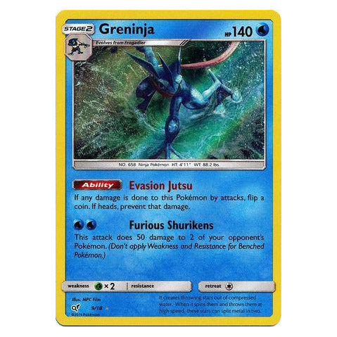 Greninja : DETECTIVE PIKACHU (Holo) - 9/18