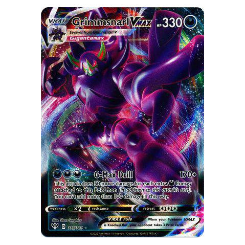 Grimmsnarl VMAX : DARKNESS ABLAZE - 115/189