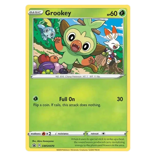 Grookey : PROMO (Holo) - SWSH070