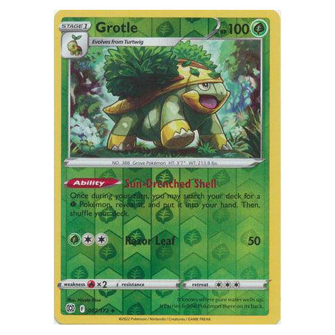 Grotle : BRILLIANT STARS (Reverse holo) - 007/172