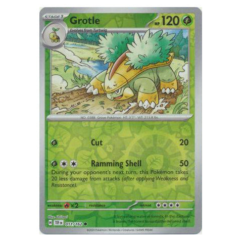 Grotle : TEMPORAL FORCES (Reverse holo) - 011/162