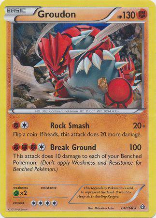 Groudon : ALTERNATE PROMO (Holo) - 84/160