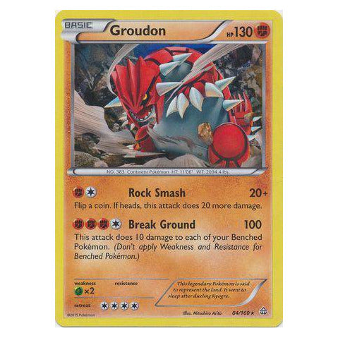 Groudon : ALTERNATE PROMO (Holo) - 84/160