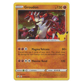Groudon : CELEBRATIONS (Holo) - 017/025