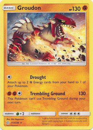 Groudon : COSMIC ECLIPSE - 113/236