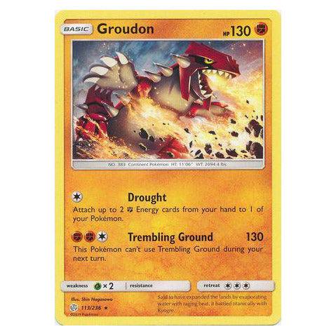 Groudon : COSMIC ECLIPSE - 113/236