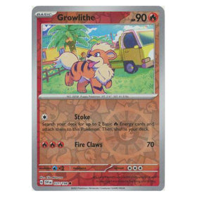 Growlithe : SCARLET & VIOLET BASE (Reverse holo) - 031/198