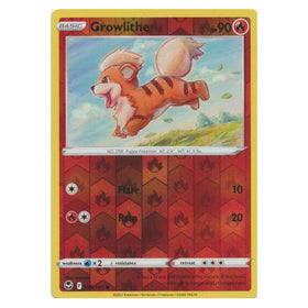Growlithe : SILVER TEMPEST (Reverse holo) - 019/195