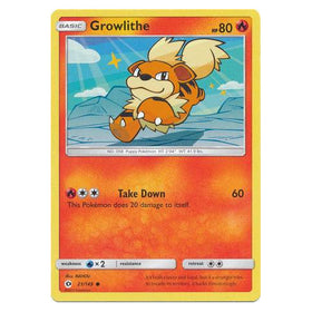 Growlithe : SUN & MOON BASE - 21/149