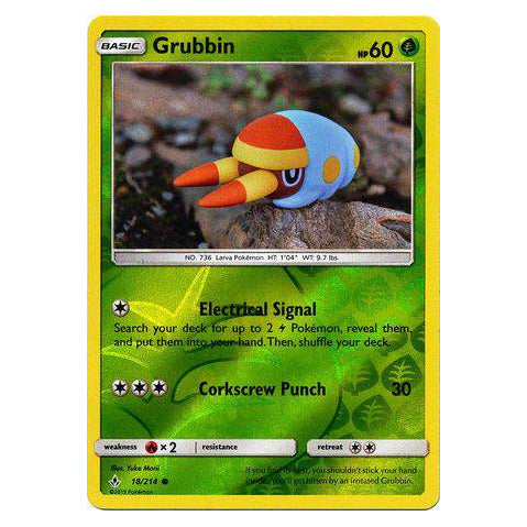 Grubbin : UNBROKEN BONDS (Reverse holo) - 18/214